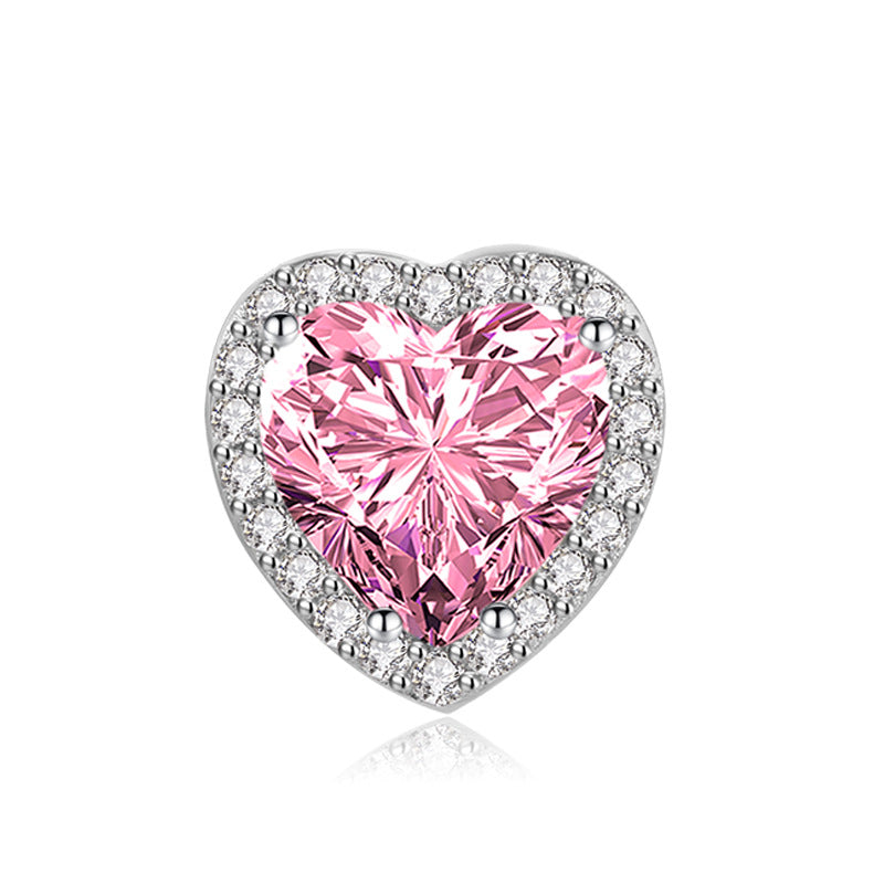Valentine Diamond Love Heart Necklace
