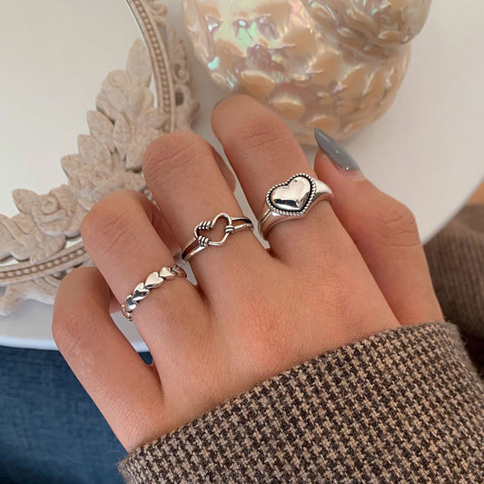 Clean Girl Heart Ring