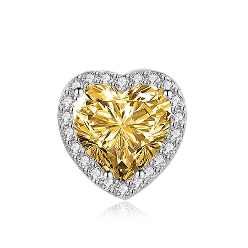 Valentine Diamond Love Heart Necklace