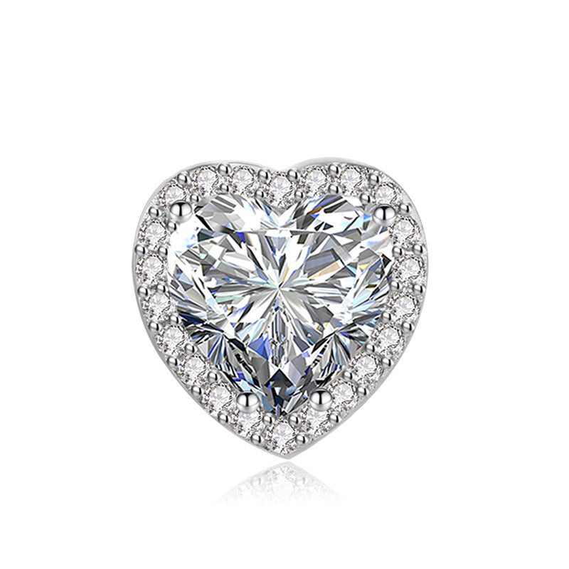 Valentine Diamond Love Heart Necklace